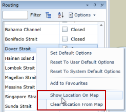 Route Options Show On Map