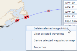 Deleting Selected Waypoints